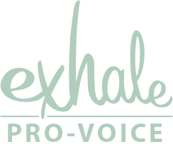 Exhale Pro-Voice logo